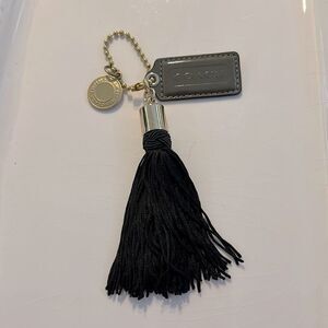 Coach Tassel Keychain 